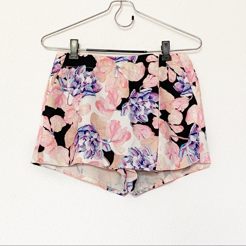 LF ANGEL BIBA Floral Skort 6